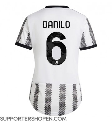 Juventus Danilo #6 Hemma Matchtröja Dam 2022-23 Kortärmad